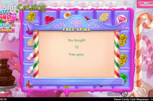 Скрин9. Sweet Candy Cash Megaways слот