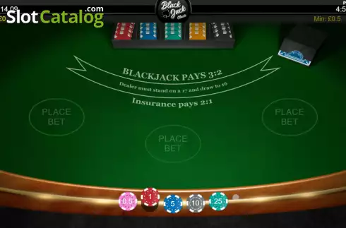 Скрин2. Blackjack Classic (Iron Dog) слот