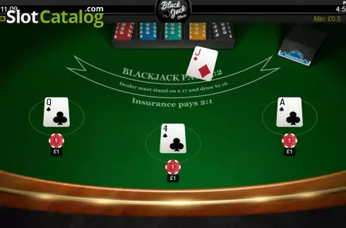 Скрин3. Blackjack Classic (Iron Dog) слот
