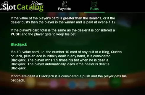 Скрин8. Blackjack Classic (Iron Dog) слот