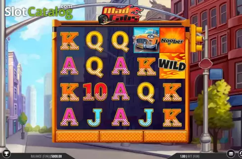 Скрин2. Mad Cabs слот
