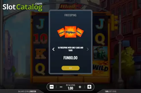 Скрин4. Mad Cabs слот