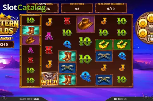 Скрин7. Western Wilds Megaways слот