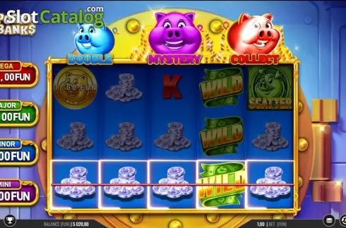 Скрин5. 3 Porky Banks слот