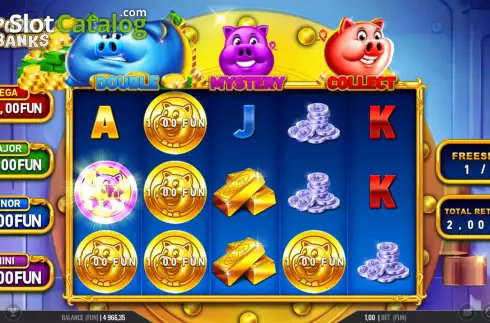 Скрин9. 3 Porky Banks слот