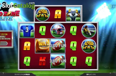 Скрин3. Red Zone Blitz слот
