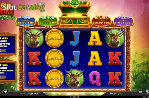 Скрин3. Eagle Strike Lucky Cache слот