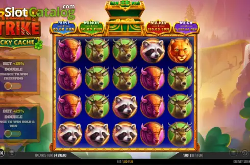 Скрин3. Grizzly Strike Lucky Cache слот