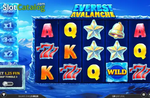 Скрин2. Everest Avalanche слот