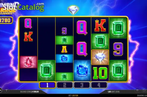 Скрин3. Diamond Charge Megaways слот