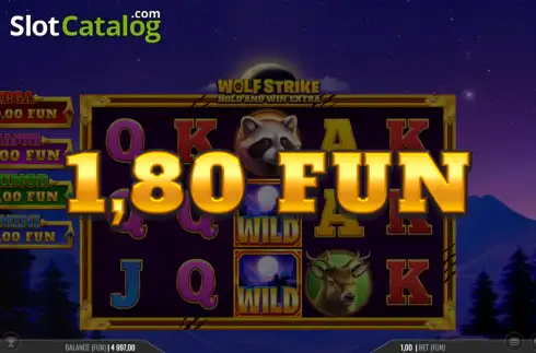 Скрин3. Wolf Strike Hold and Win Extra слот