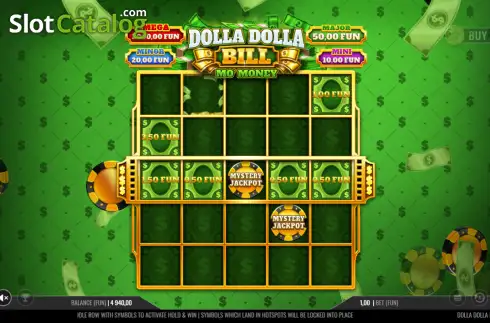 Скрин3. Dolla Dolla Bill: Mo’ Money слот