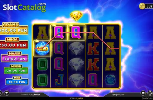 Скрин3. Diamond Charge Hold & Win слот