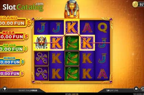 Скрин3. The Golden Mummy Hold & Win слот