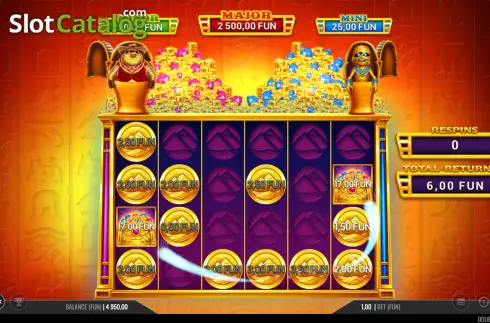 Скрин3. Double Cash Mummy слот