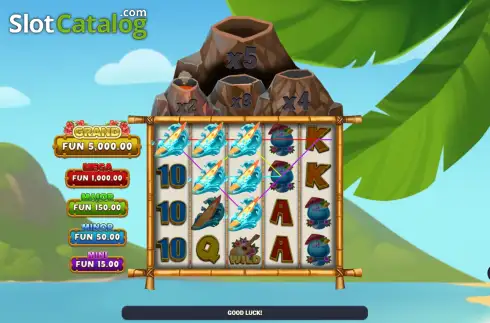 Скрин3. 5x Hot Magma Multipliers слот