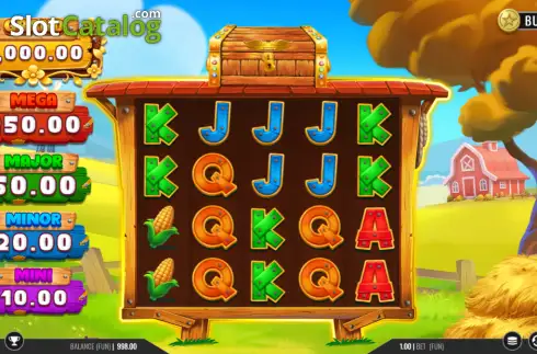 Скрин2. Plucky Hens: Cluck Yeah слот