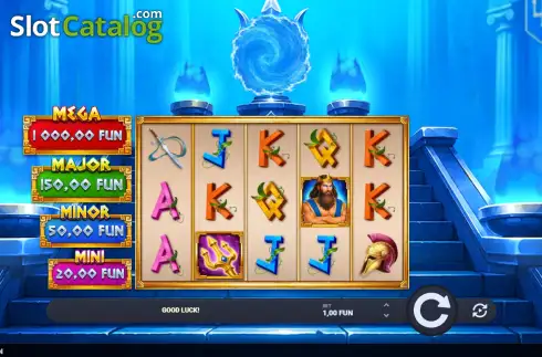 Скрин2. Poseidon's Storm слот