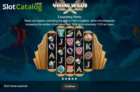 Скрин2. Viking Wilds слот