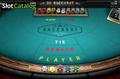 Скрин2. 3D Baccarat слот