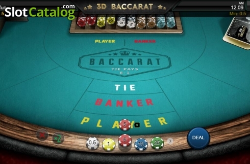 Скрин3. 3D Baccarat слот