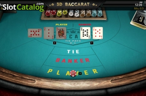 Скрин4. 3D Baccarat слот