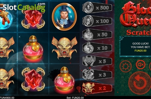 Скрин5. Blood Queen Scratch слот