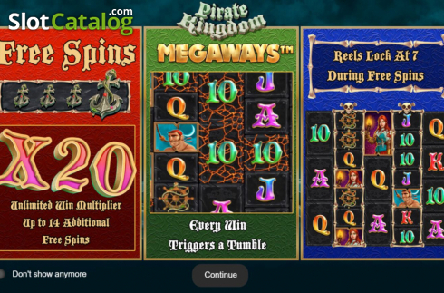 Скрин2. Pirate Kingdom Megaways слот