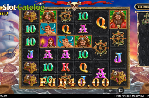 Скрин5. Pirate Kingdom Megaways слот