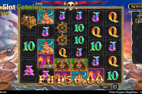 Скрин6. Pirate Kingdom Megaways слот