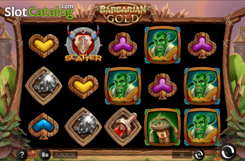 Скрин2. Barbarian Gold слот