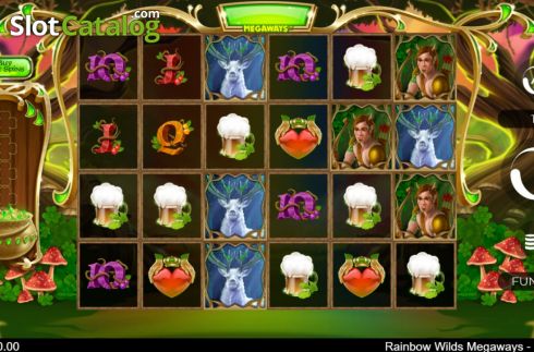Скрин3. Rainbow Wilds Megaways слот