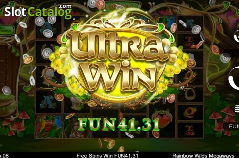 Скрин5. Rainbow Wilds Megaways слот