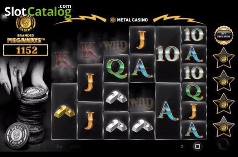 Скрин3. Metal Casino Branded Megaways слот