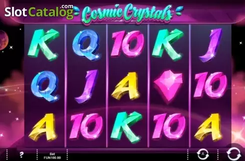 Скрин2. Cosmic Crystals слот