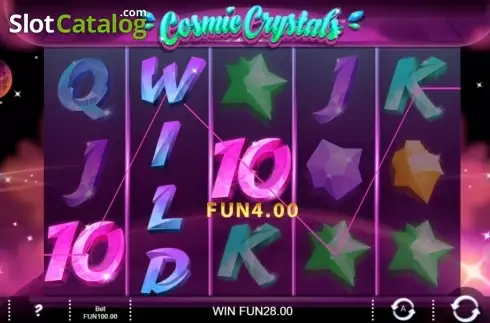 Скрин3. Cosmic Crystals слот