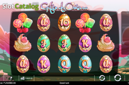 Скрин2. Gifts of Ostara слот