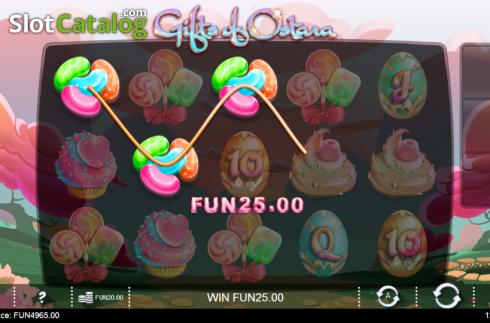 Скрин3. Gifts of Ostara слот