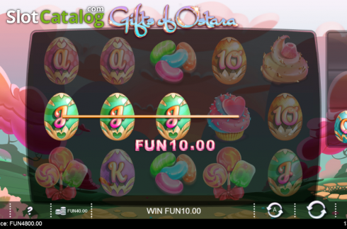 Скрин4. Gifts of Ostara слот