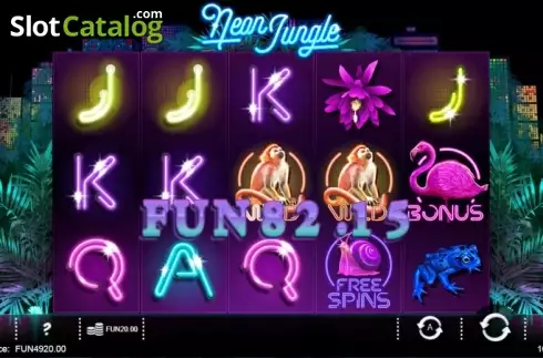 Скрин4. Neon Jungle слот