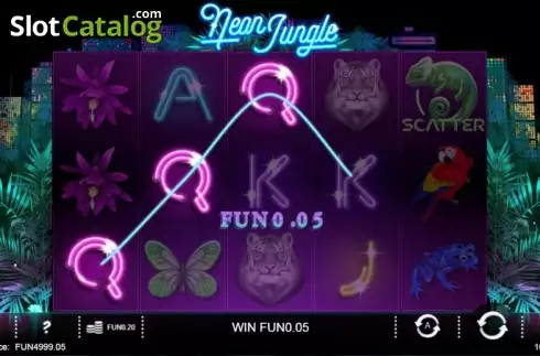Скрин6. Neon Jungle слот