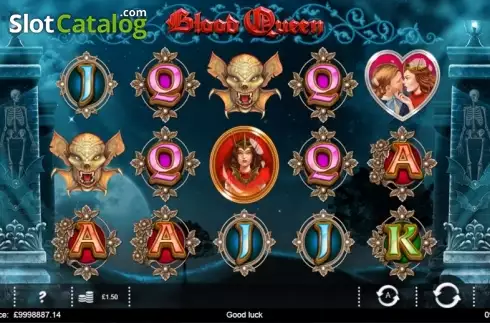 Скрин3. Blood Queen слот