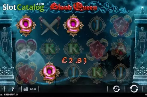 Скрин4. Blood Queen слот
