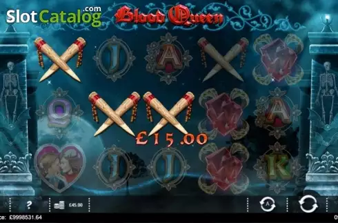 Скрин5. Blood Queen слот
