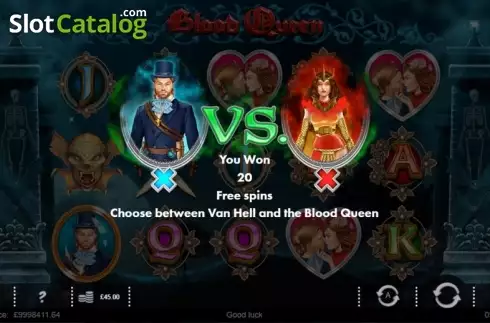 Скрин6. Blood Queen слот
