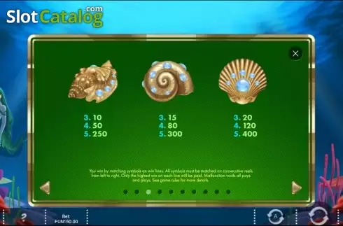 Скрин4. Siren's Kingdom слот