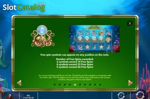 Скрин6. Siren's Kingdom слот