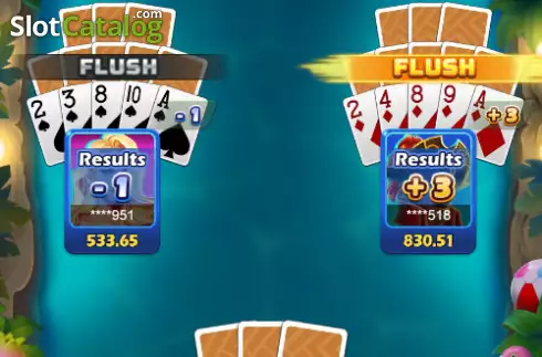 Скрин3. Pusoy Rush слот