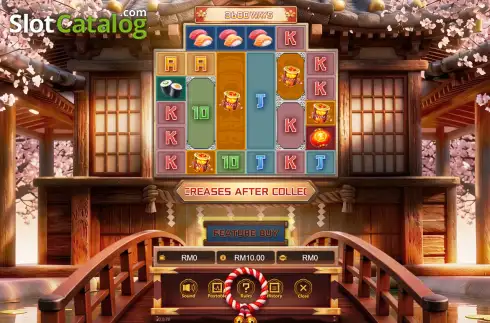 Скрин2. Golden Horse слот