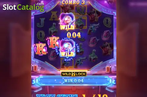 Скрин3. Cyber Bounty Wild Lock слот